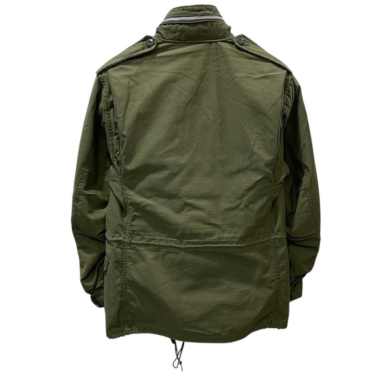 ライナーベスト付き ミリタリージャケット M-65 FIELD JACKET COAT， MAN’S， COTTON NYLON WRS， OG-107-W／HOOD 8405-782-2935