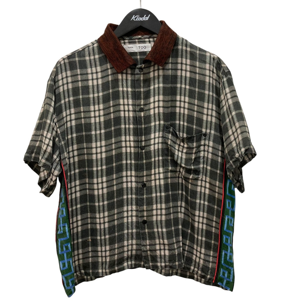 TOGA TOO Inner print S S shirt半袖シャツTZ252FJ954