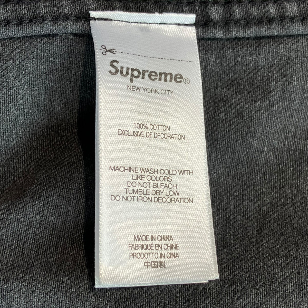 25SSSmall Box Denim Shirt長袖シャツ