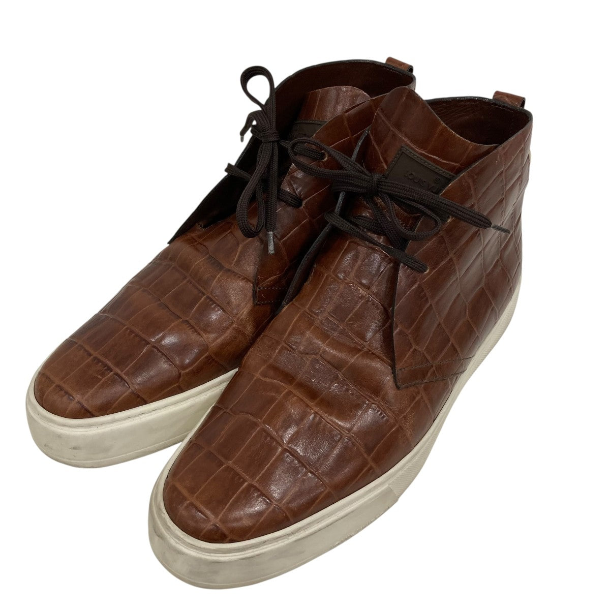 Croc Embossed LeathertドレスシューズFD0115