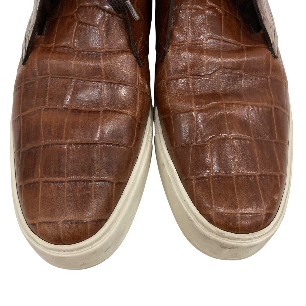 Croc Embossed LeathertドレスシューズFD0115
