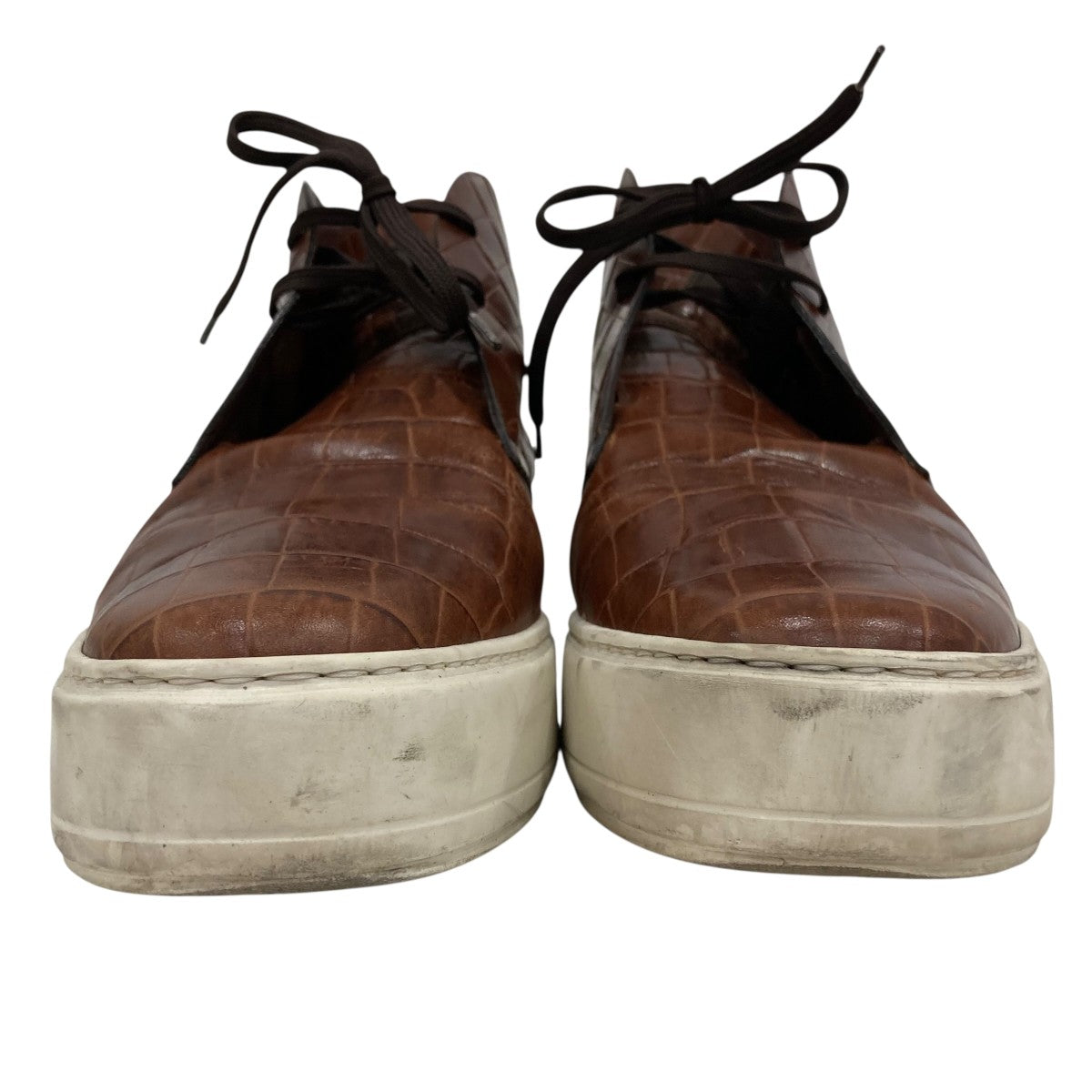 Croc Embossed LeathertドレスシューズFD0115