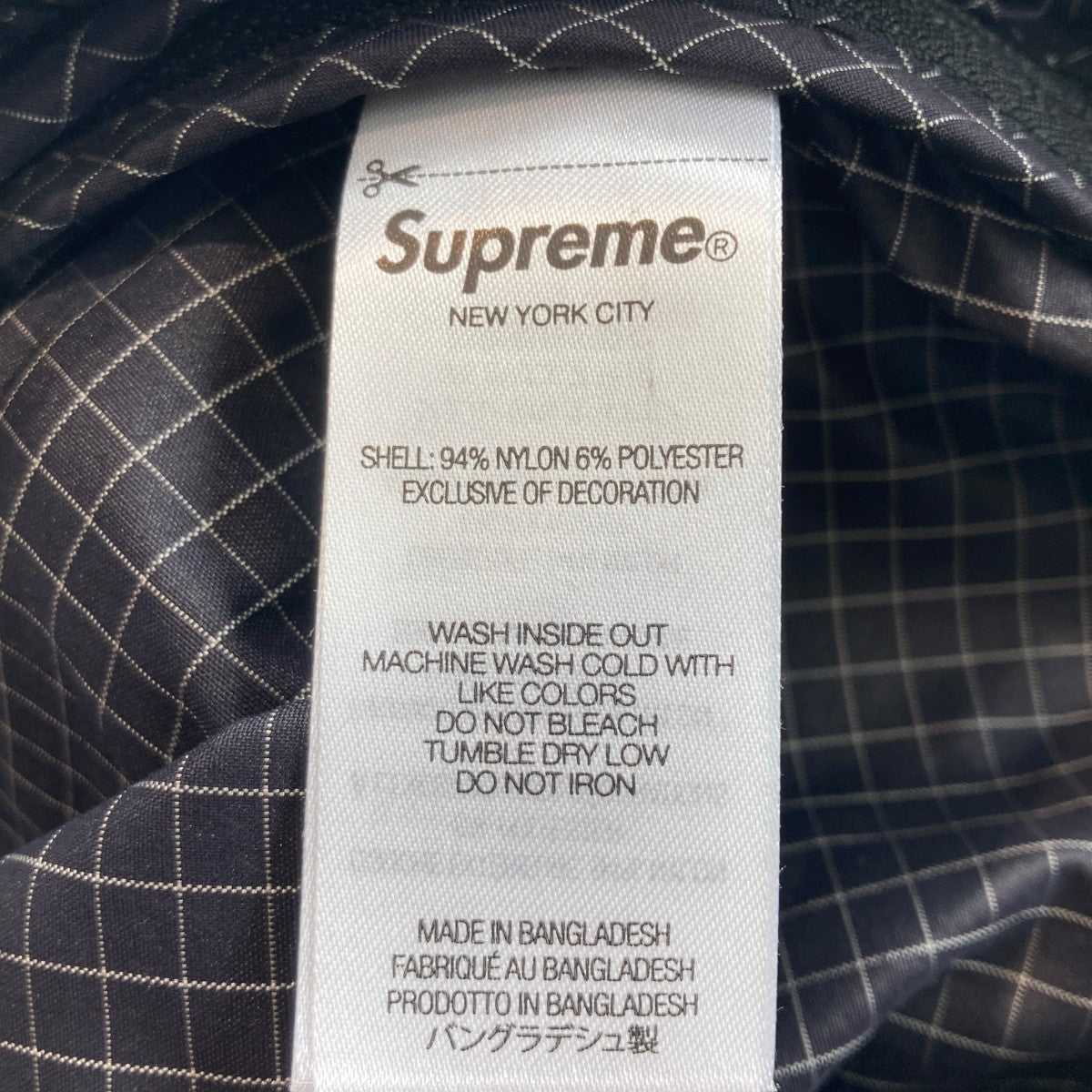 Plaid Warm Up Pantウォーム アップ パンツ