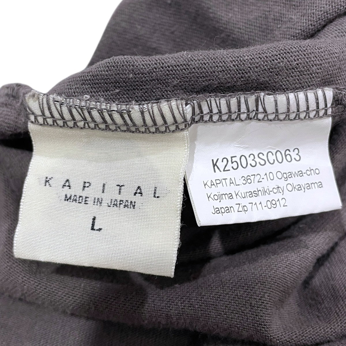 25SS 加工プリントTシャツ 20／-天竺 クルーT LIGHTNING ピアノpt K2503SC063