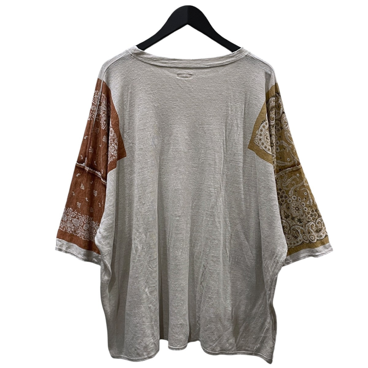 22SS リネンカットソー リネン天竺 バンダナHUGE-T（Linen Tenjiku Bandana HUGE-T） K2205SC125