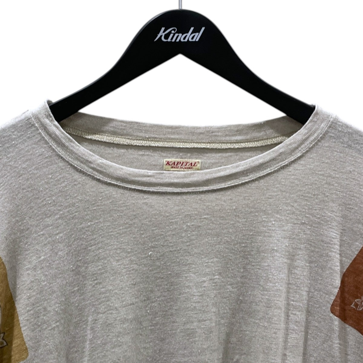 22SS リネンカットソー リネン天竺 バンダナHUGE-T（Linen Tenjiku Bandana HUGE-T） K2205SC125