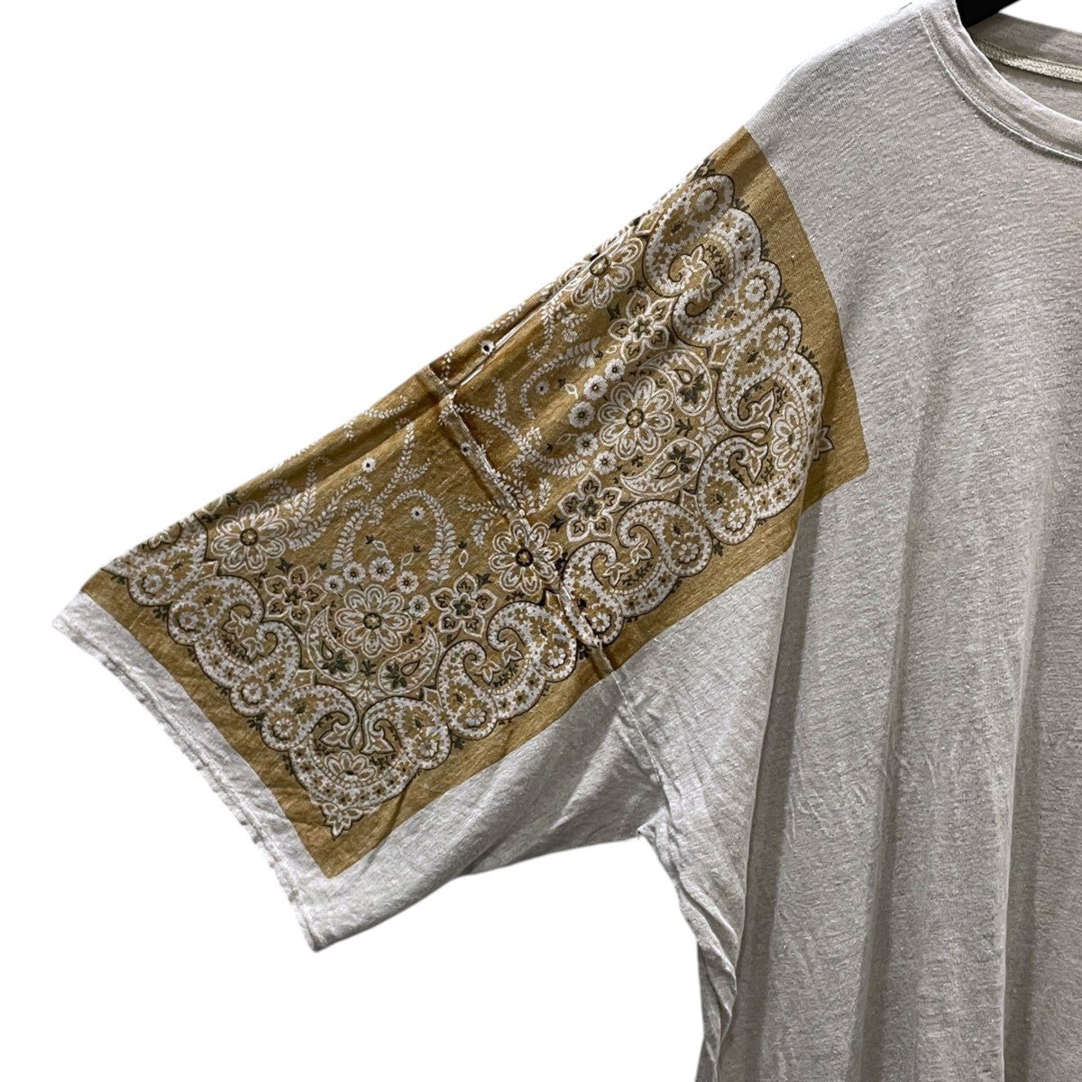 22SS リネンカットソー リネン天竺 バンダナHUGE-T（Linen Tenjiku Bandana HUGE-T） K2205SC125