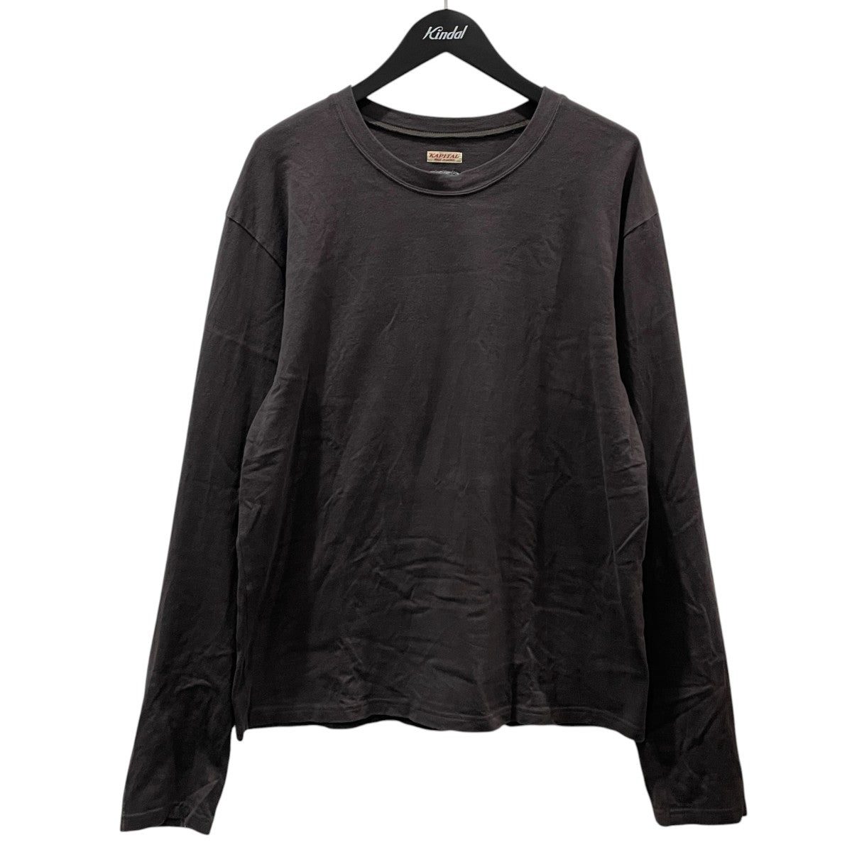 24AW 長袖カットソー オルテガ天竺 クルーロンT（Ortega Jersey Crewlon T-Shirt） K2409LC042