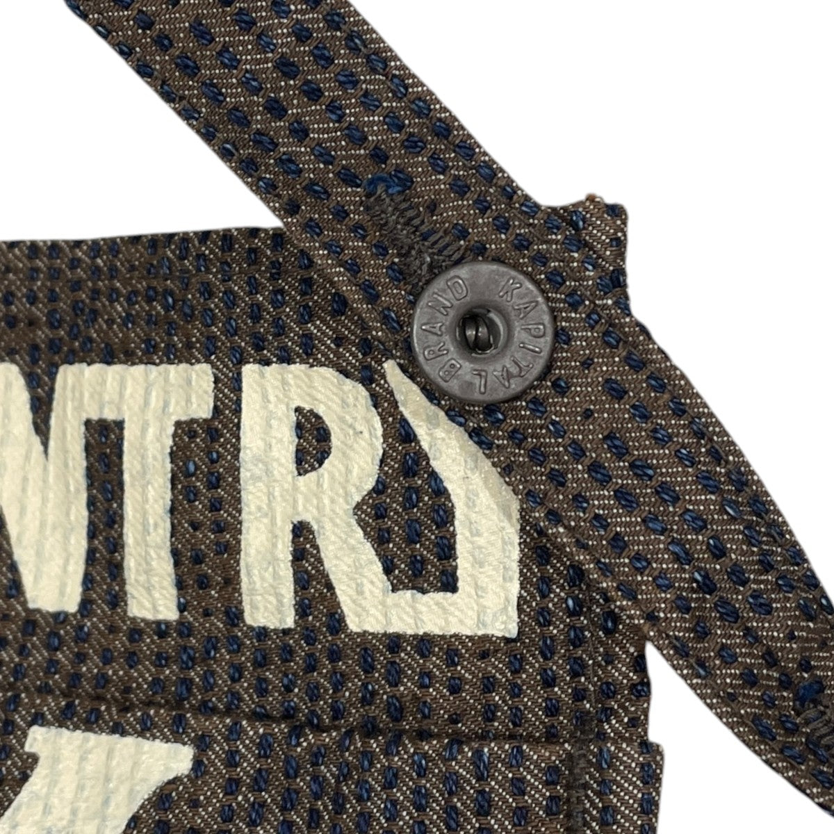 18SS 刺し子エプロン Century Denim No．5 2Way Ad Apron センチュリーデニム No．5 2way アドエプロン EK-1804XG