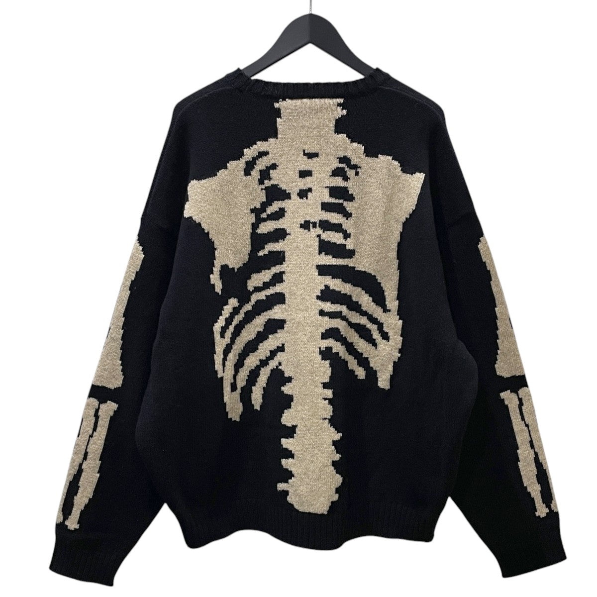 5ゲージウールボーンクルーセーター 5G Wool BONE Crew Sweater EK-1537KNA