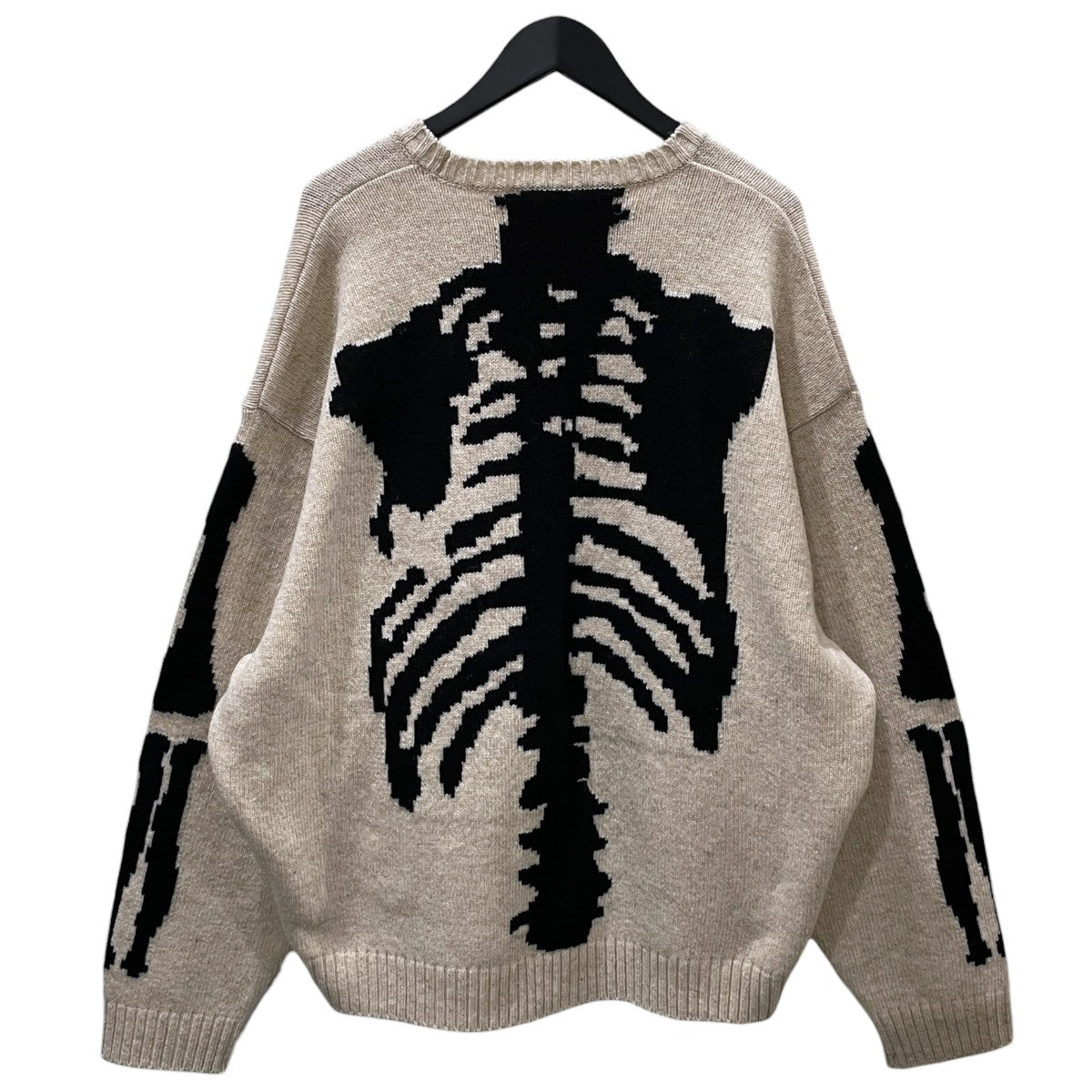 5ゲージウールボーンクルーセーター 5G Wool BONE Crew Sweater EK-1537KNA