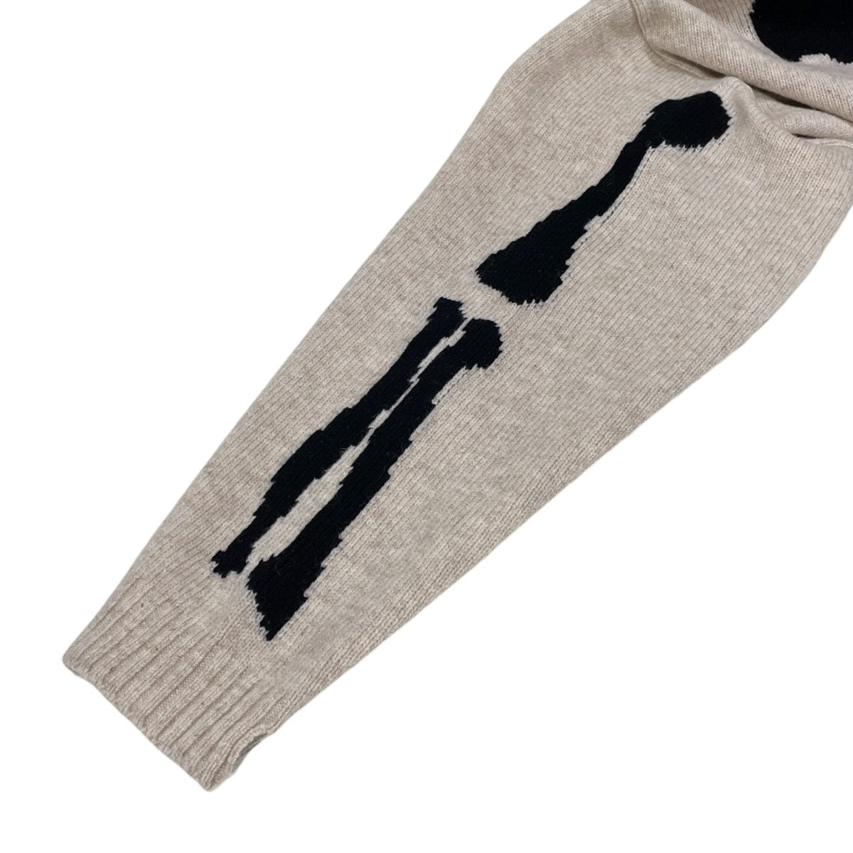 5ゲージウールボーンクルーセーター 5G Wool BONE Crew Sweater EK-1537KNA