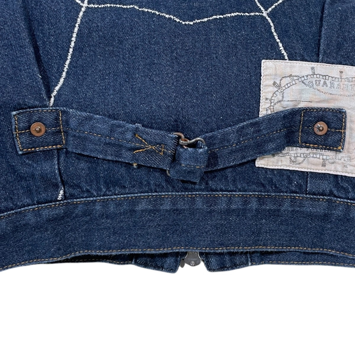 KAPITAL 25SS デニムジャケット 12oz Denim Santo Domingo Thunderbird Jacket 12ozデニムサント サンダーバードジャケット K2504LJ179 古着・中古-6枚目のアイテム画像