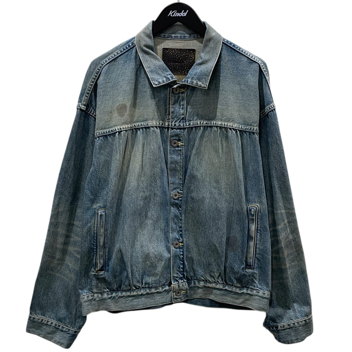 refomed 24AW 加工デニムジャケット OLD MAN DENIM JACKET USED オールドマンデニムジャケット ユーズド REJK-019U 古着・中古-1枚目のアイテム画像