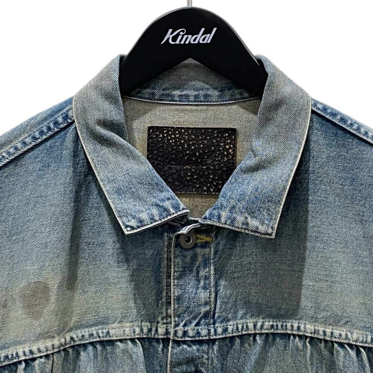 refomed 24AW 加工デニムジャケット OLD MAN DENIM JACKET USED オールドマンデニムジャケット ユーズド REJK-019U 古着・中古-3枚目のアイテム画像