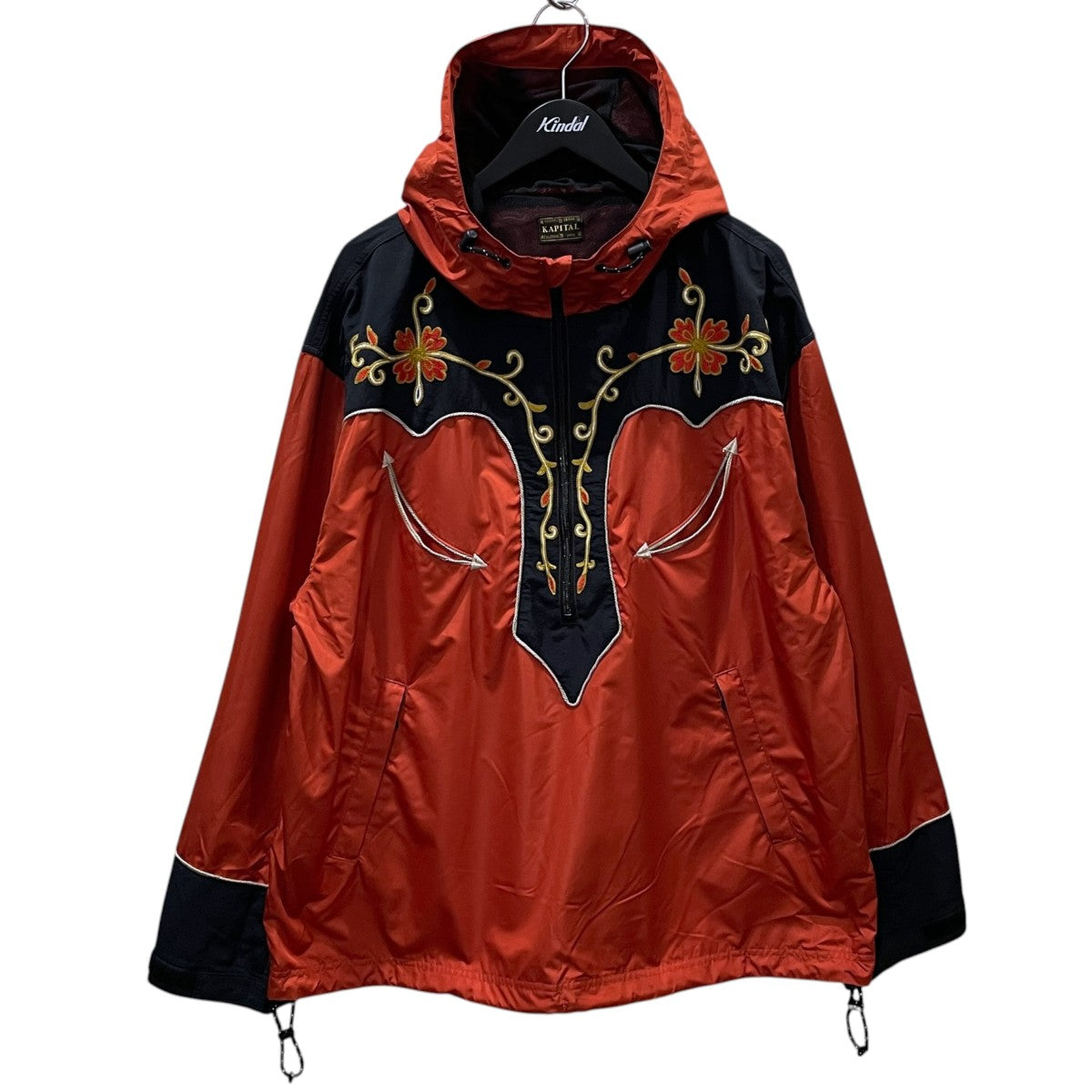 24AW アノラックパーカー Polytaffeta 2Tone Tennessee Cactus Flower Parka ポリタフタ 2トーンテネシーカクタスフラワーパーカー K2410LJ087