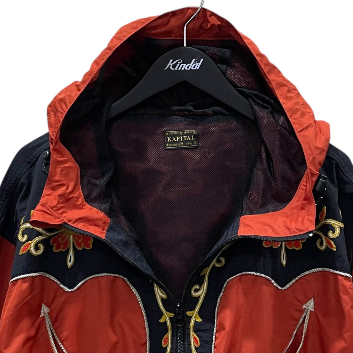 24AW アノラックパーカー Polytaffeta 2Tone Tennessee Cactus Flower Parka ポリタフタ 2トーンテネシーカクタスフラワーパーカー K2410LJ087
