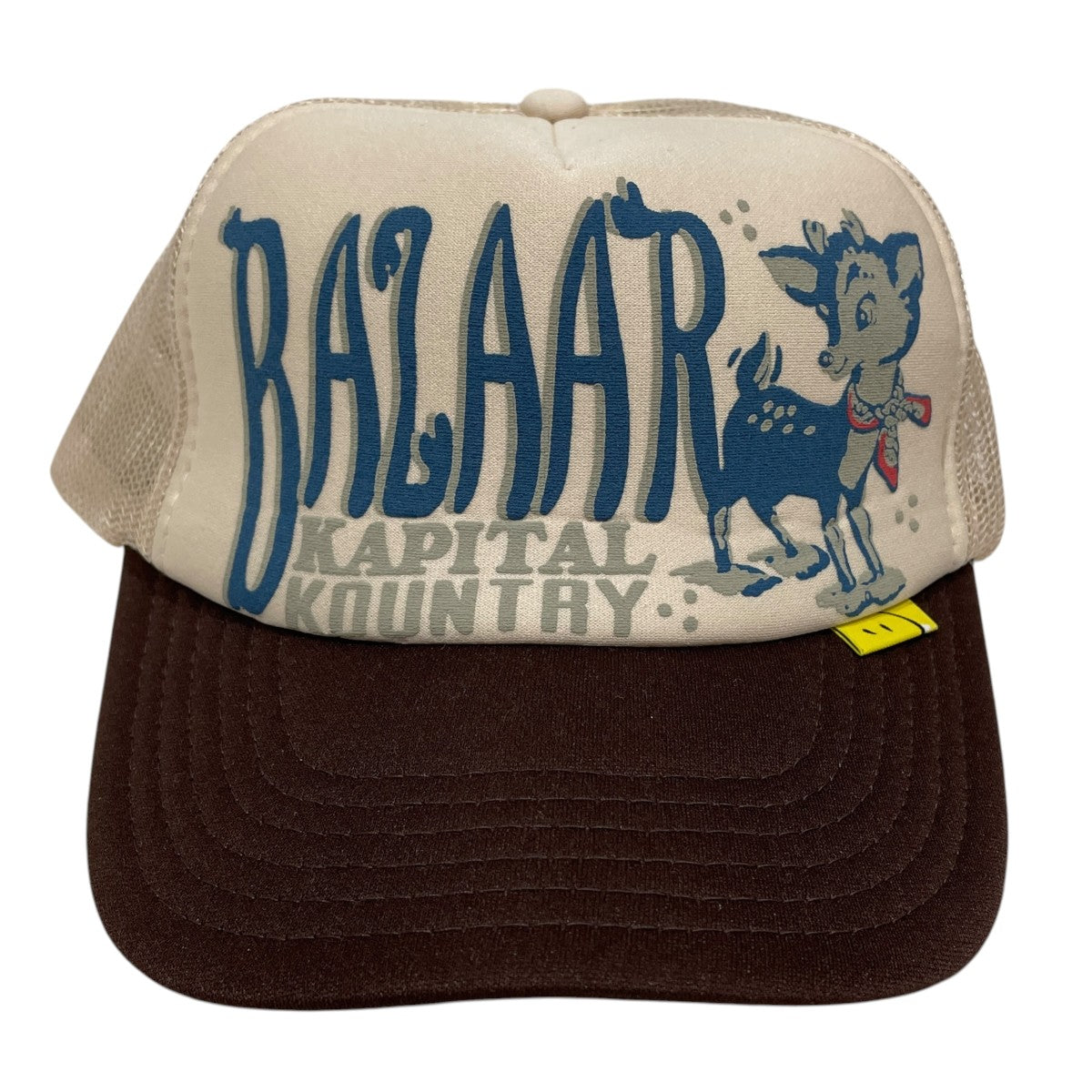 26SS メッシュキャップ Bazaar Print Trucker Cap バザープリント トラッカーキャップ K2603XH811