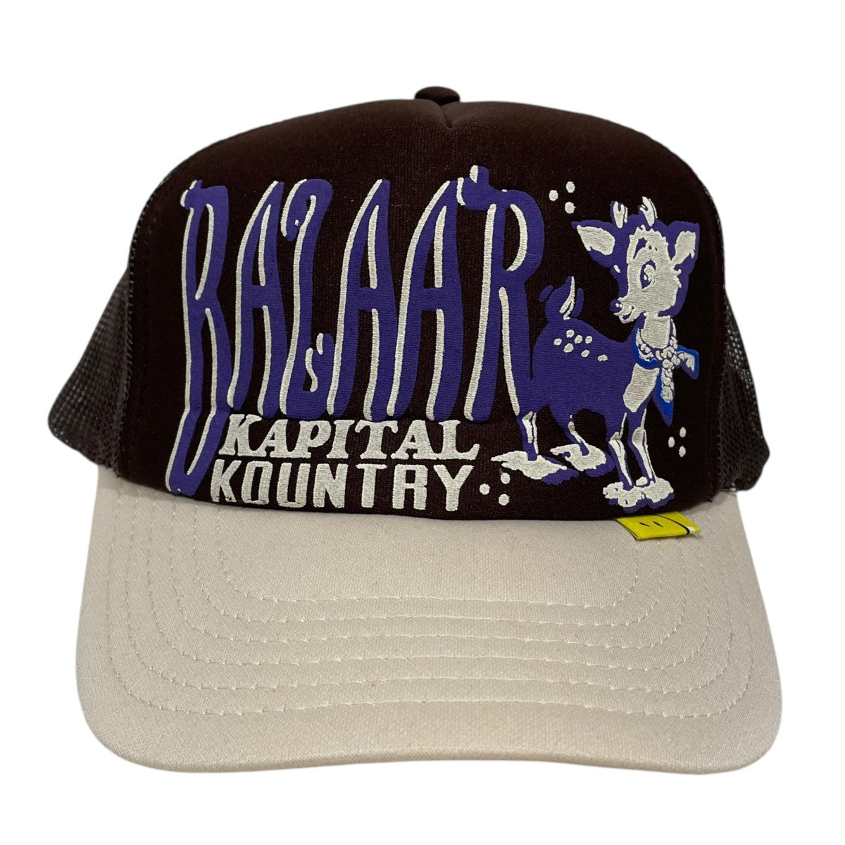 26SS メッシュキャップ Bazaar Print Trucker Cap バザープリント トラッカーキャップ K2603XH811