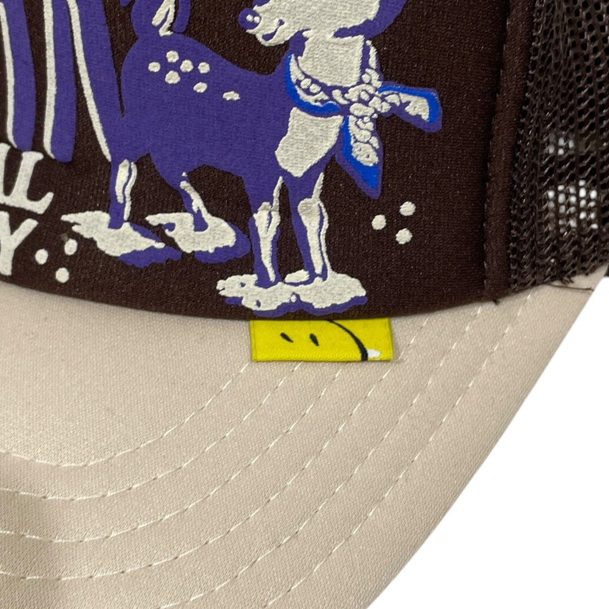 26SS メッシュキャップ Bazaar Print Trucker Cap バザープリント トラッカーキャップ K2603XH811