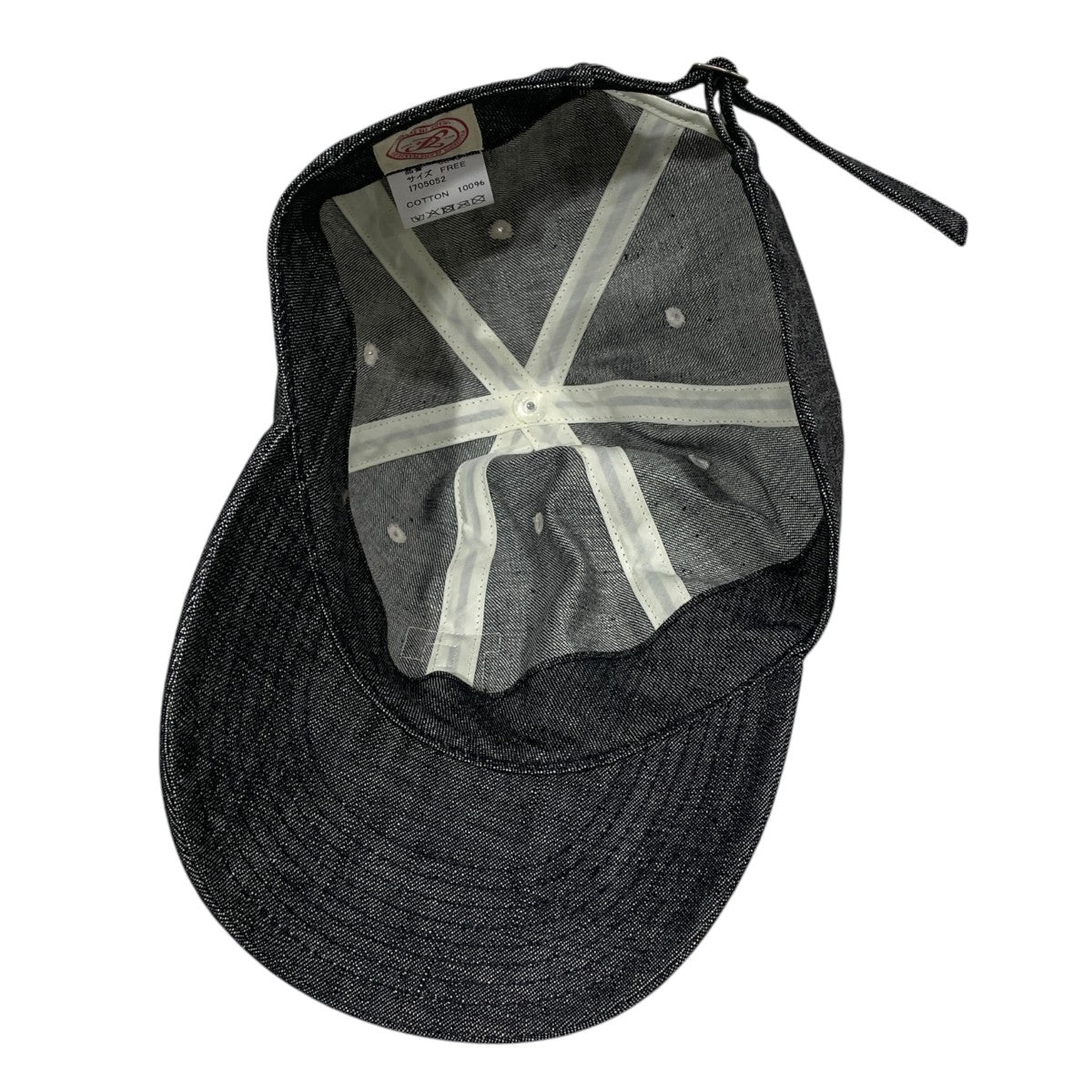 6パネル デニム ベースボールキャップ 6Panel Denim Baseball F Cap 6843
