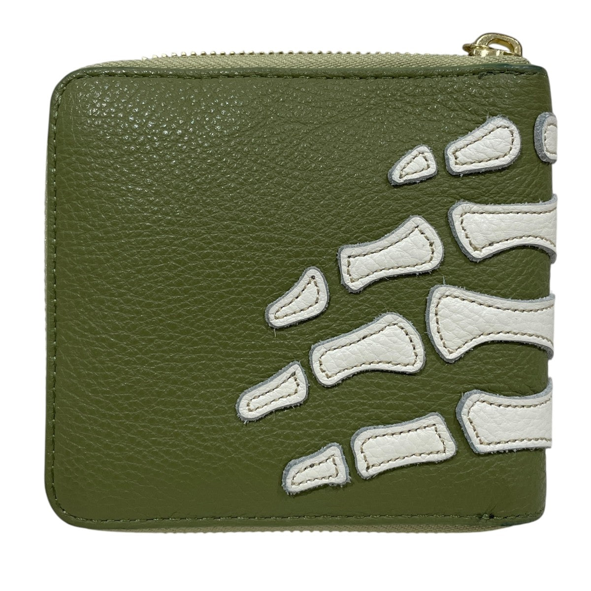25SS ラウンドジップ二つ折りウォレット THUMBS UP BONE HAND ZIPウォレット サムズ アップ ボーン ハンド ジップ ウォレット K2503XG522