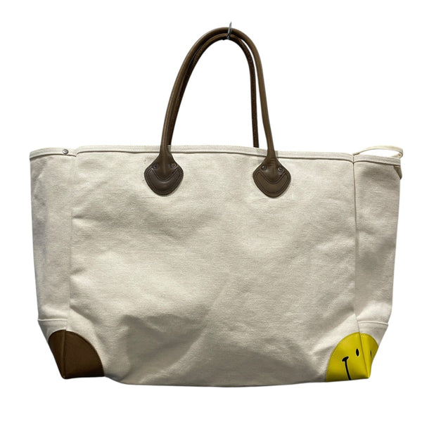 KAPITAL(キャピタル) 19SS レザーハンドルトートバッグ 4号帆布 RAIN