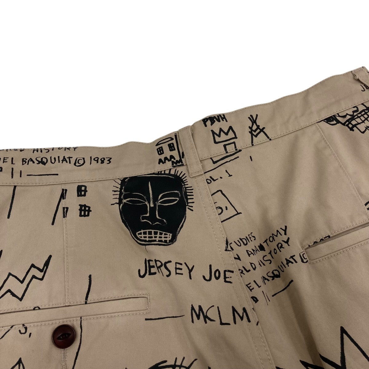 Jean-Michel BasquiatハーフパンツWKP003