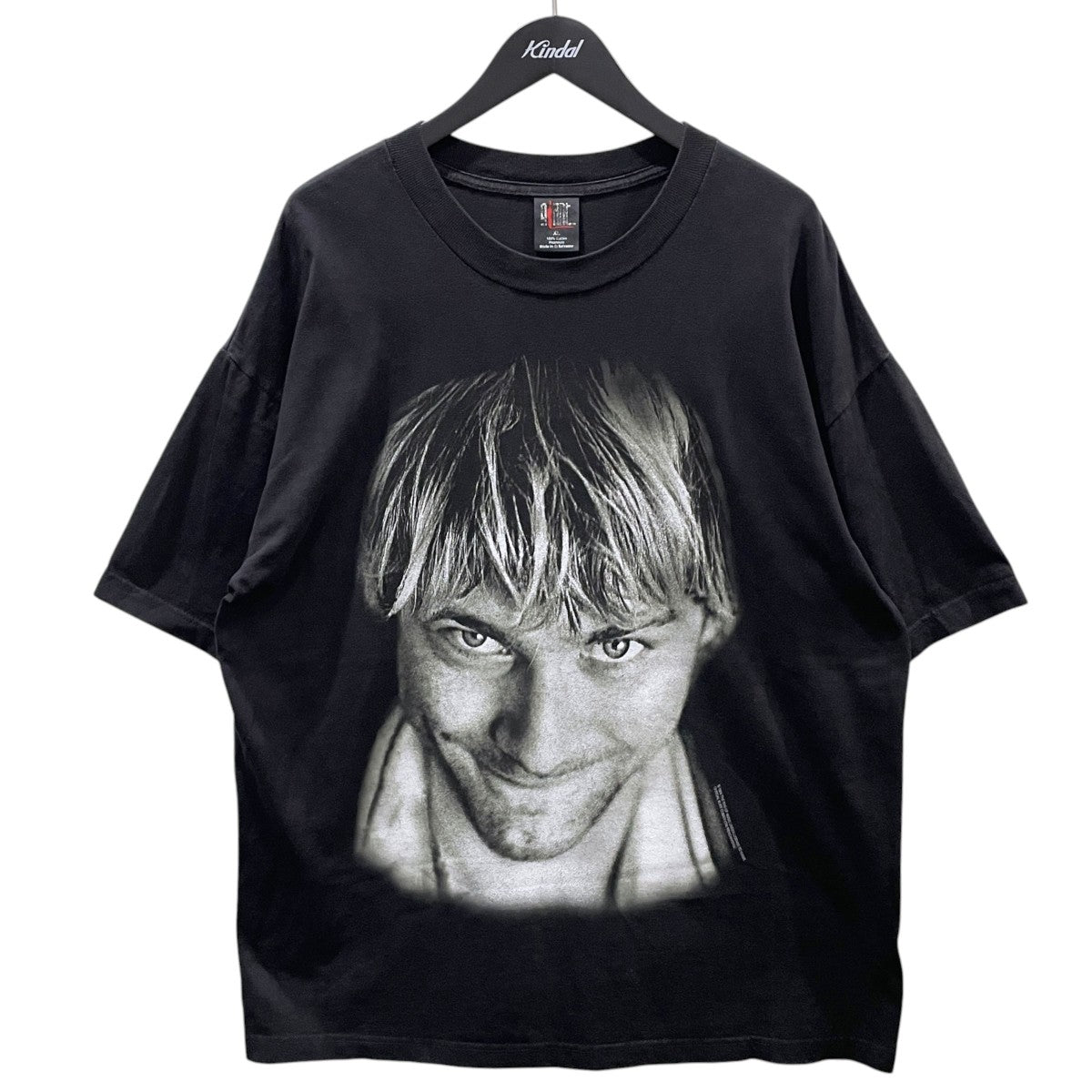 1998年 プリントTシャツ NIRVANA KURT COBAIN MEMORIAL FACE ニルヴァーナ カート・コバーン 追悼Tシャツ
