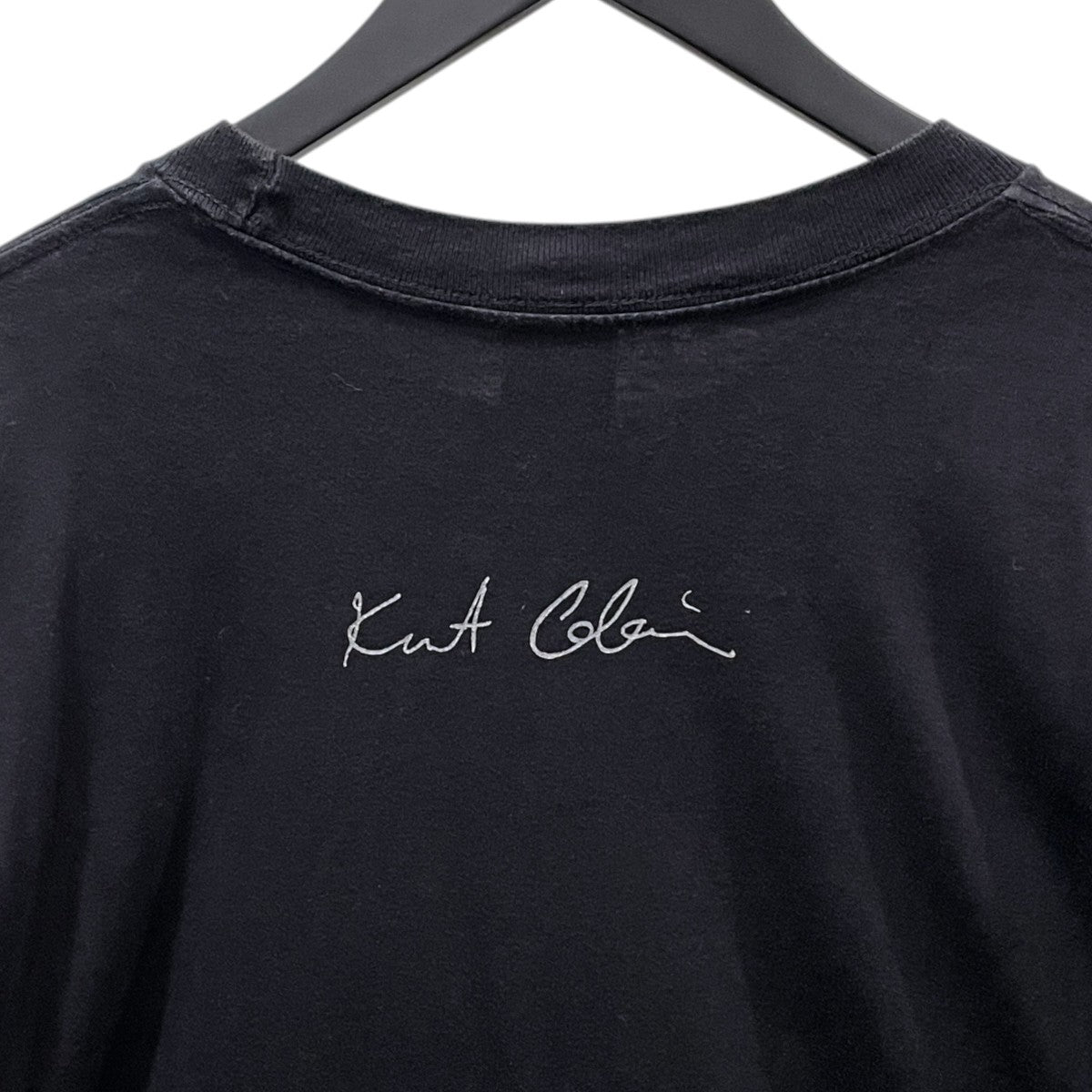 1998年 プリントTシャツ NIRVANA KURT COBAIN MEMORIAL FACE ニルヴァーナ カート・コバーン 追悼Tシャツ