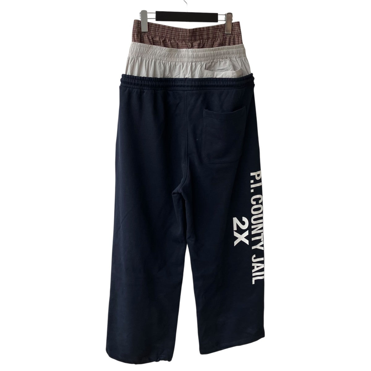 PROTOCOL index 3 LAYERED SWEATPANTSパンツ 古着・中古-2枚目のアイテム画像