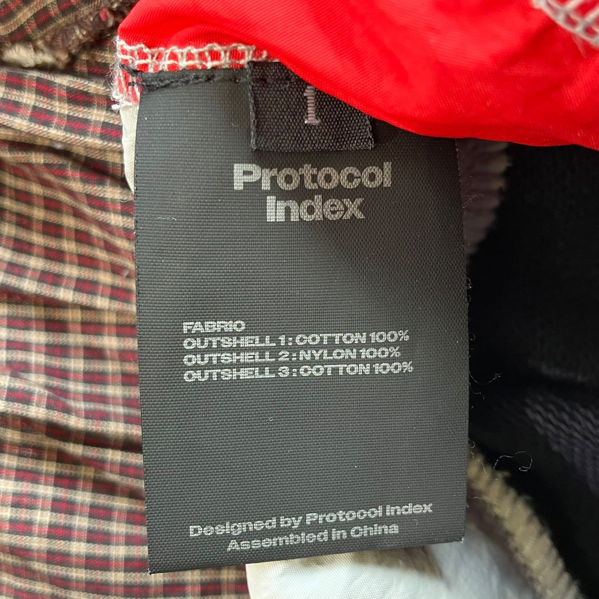 PROTOCOL index 3 LAYERED SWEATPANTSパンツ 古着・中古-5枚目のアイテム画像