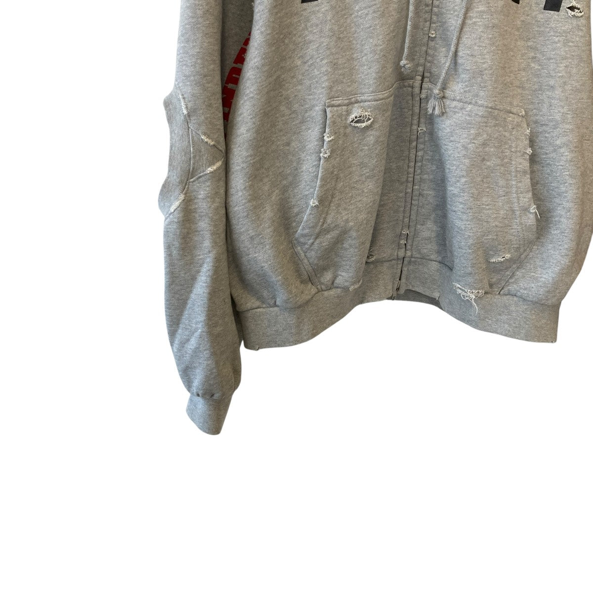 Protocol Index Reconstructed Sweatshirts Zip Hoodie protowordジップパーカー 古着・中古-4枚目のアイテム画像