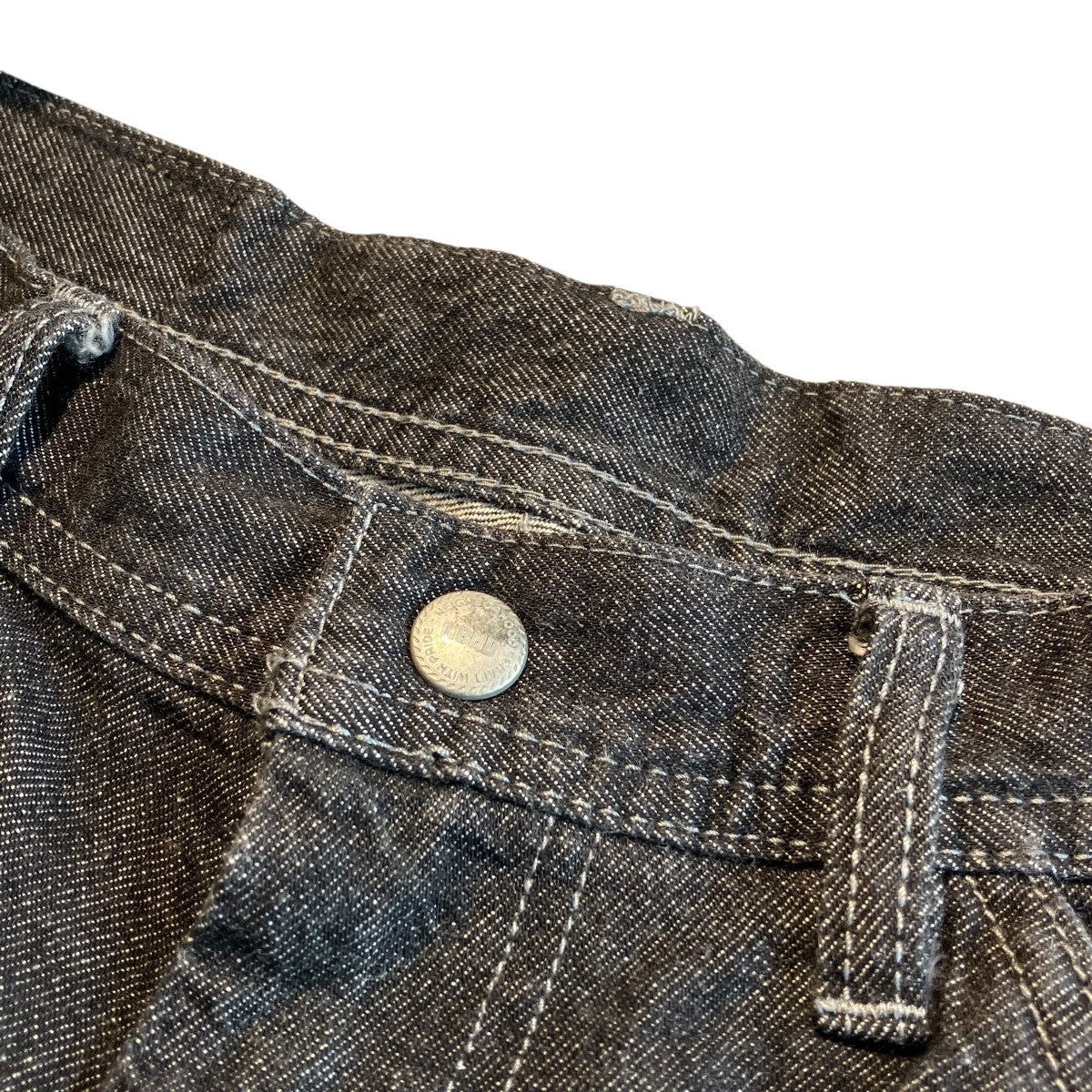 NEIGHBORHOOD 25SSDENIM PAINTER SHORT PANTSハーフパンツ251AQNH-PTM04 古着・中古-6枚目のアイテム画像