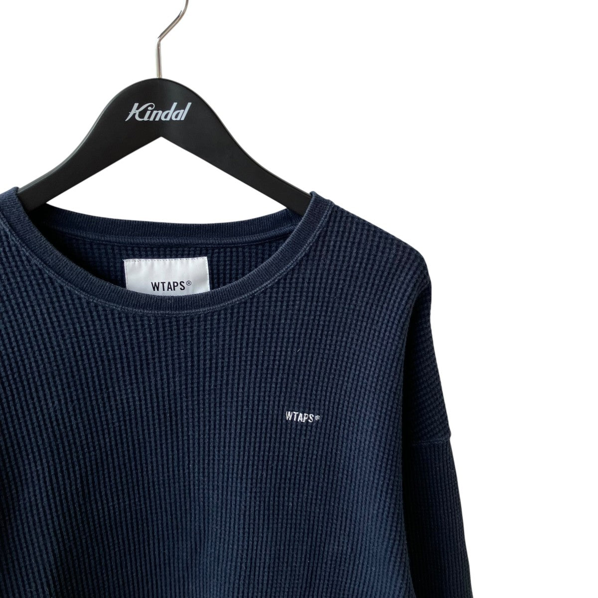 Wtaps Waffle ／ LS ／ Cotton． Loose． Sign長袖Tシャツ222ATDT-CSM15