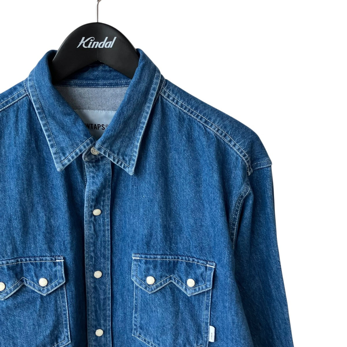 26SSALLMAN LS   COTTON． DENIMデニムシャツ261CWDT-SHM03