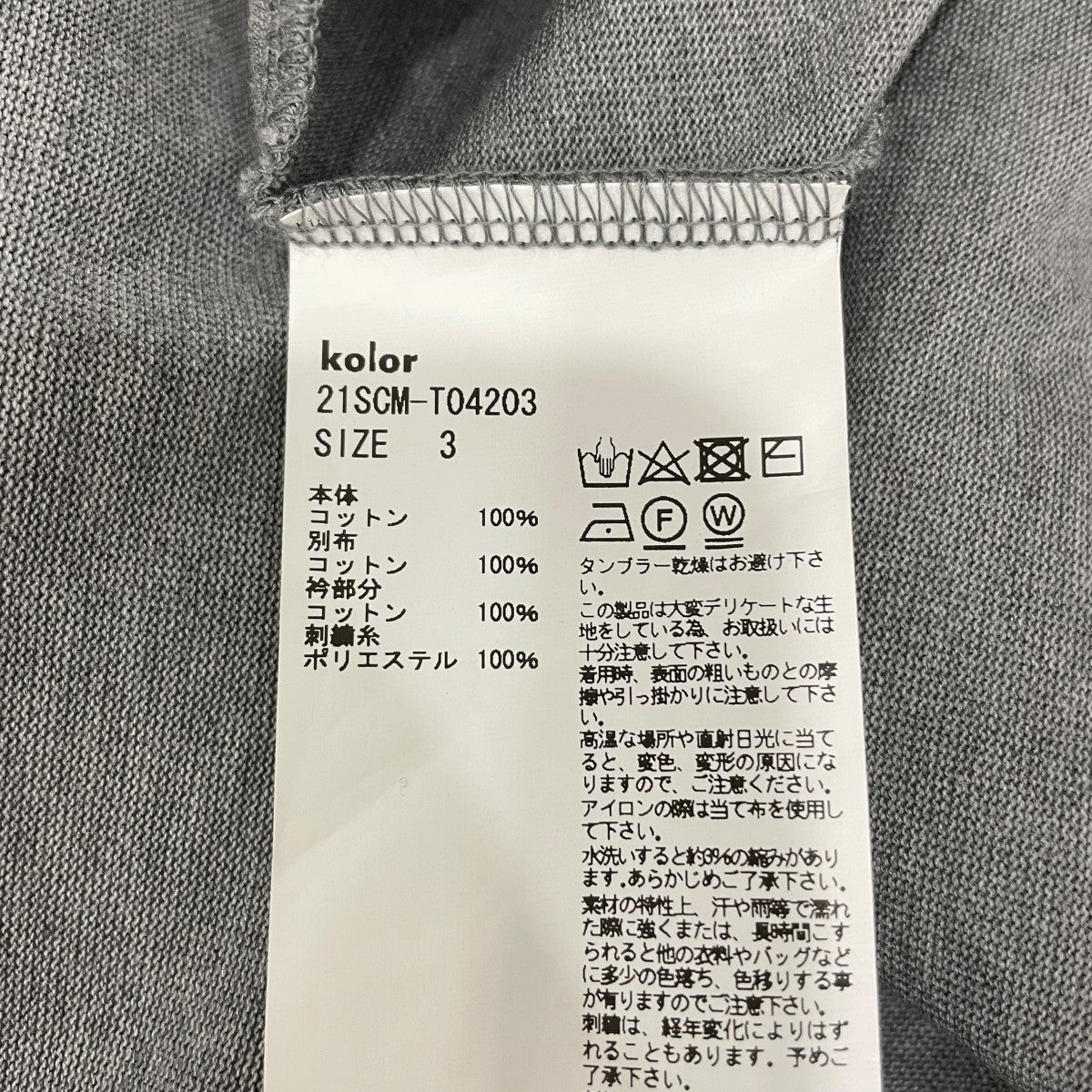 Tシャツ21SCMT04203