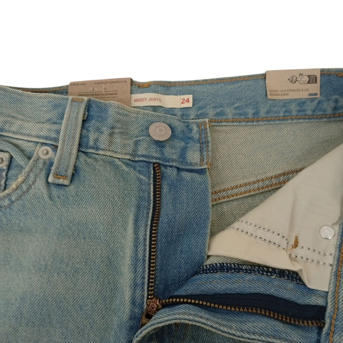 LEVI’S ハーフデニムパンツPC9-005LV-0001 古着・中古-3枚目のアイテム画像