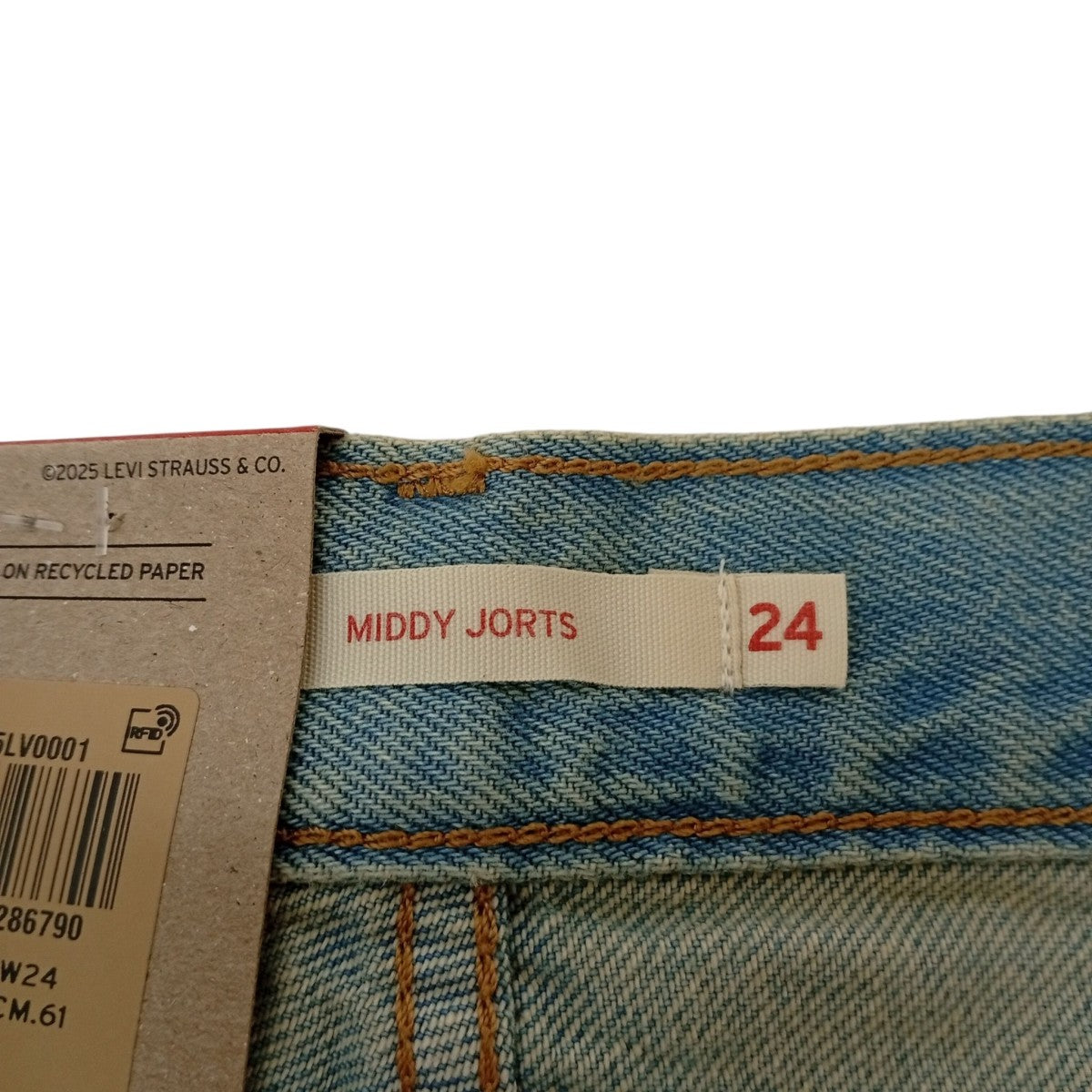 LEVI’S ハーフデニムパンツPC9-005LV-0001 古着・中古-4枚目のアイテム画像