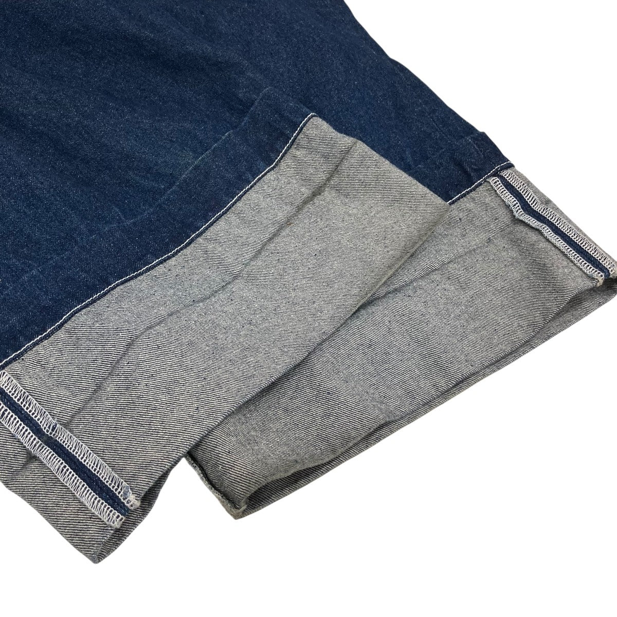 ビジュー装飾 WIDE LEGデニムパンツ