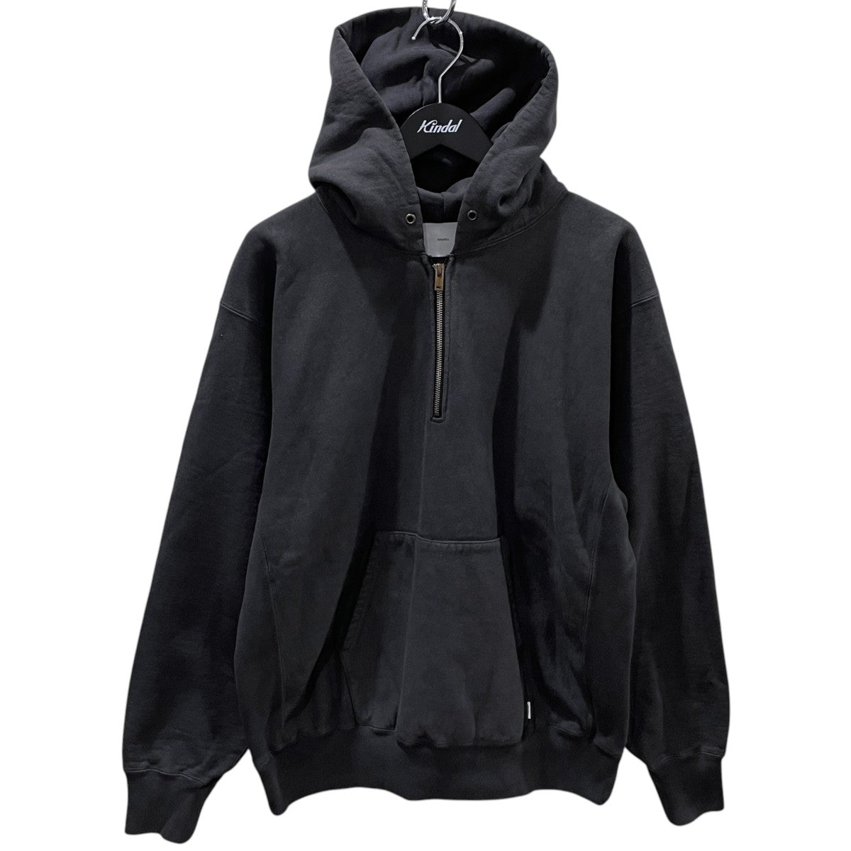 23AW ハーフジッププルオーバーパーカー Aged Half Zip-Up Hoodie エイジドハーフジップアップフーディー 23AWCS06
