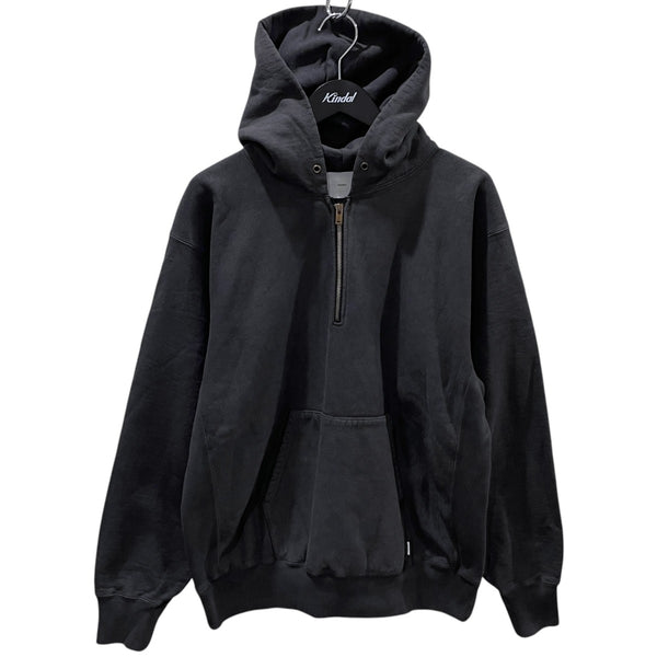 SUGARHILL(シュガーヒル) 23AW ハーフジッププルオーバーパーカー Aged