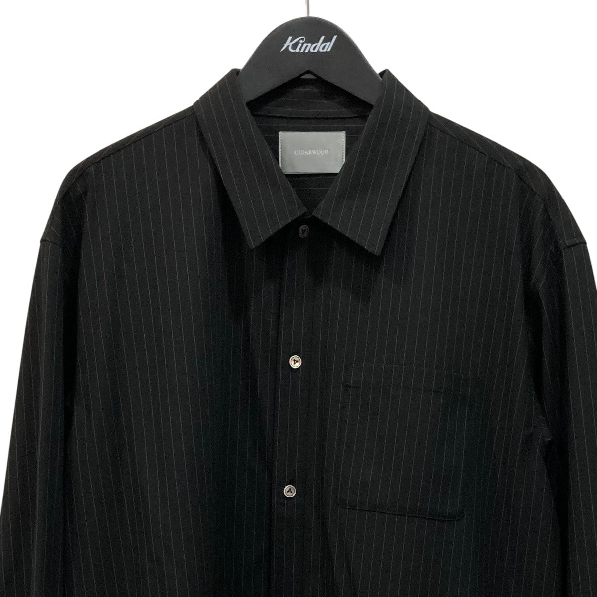DINNER SHIRT PINSTRIPE長袖シャツ