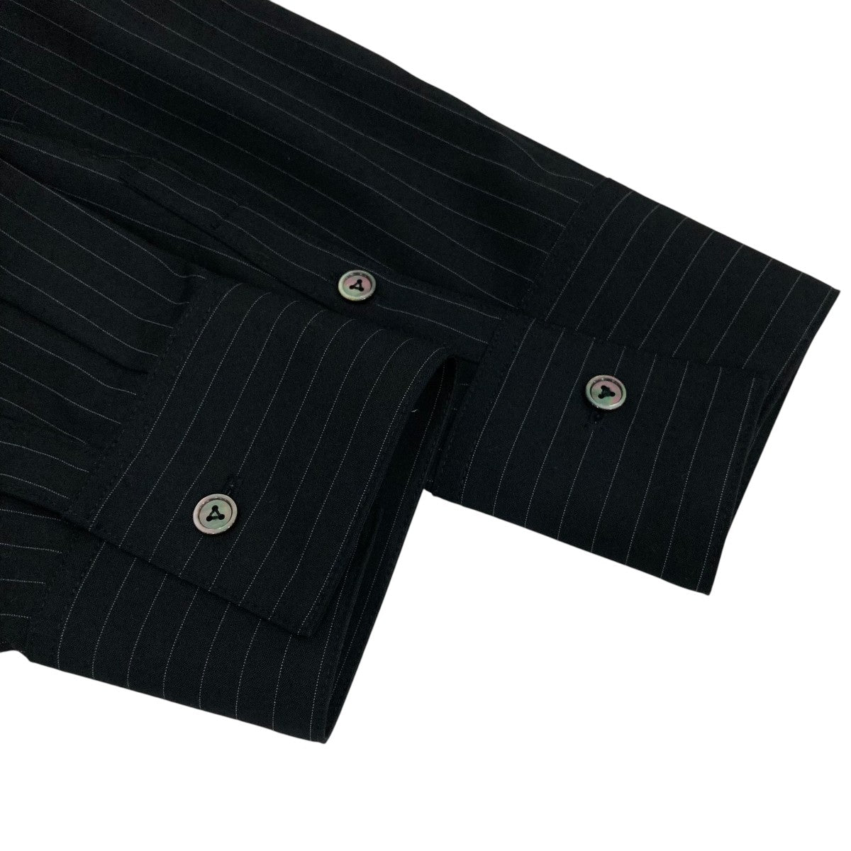 DINNER SHIRT PINSTRIPE長袖シャツ