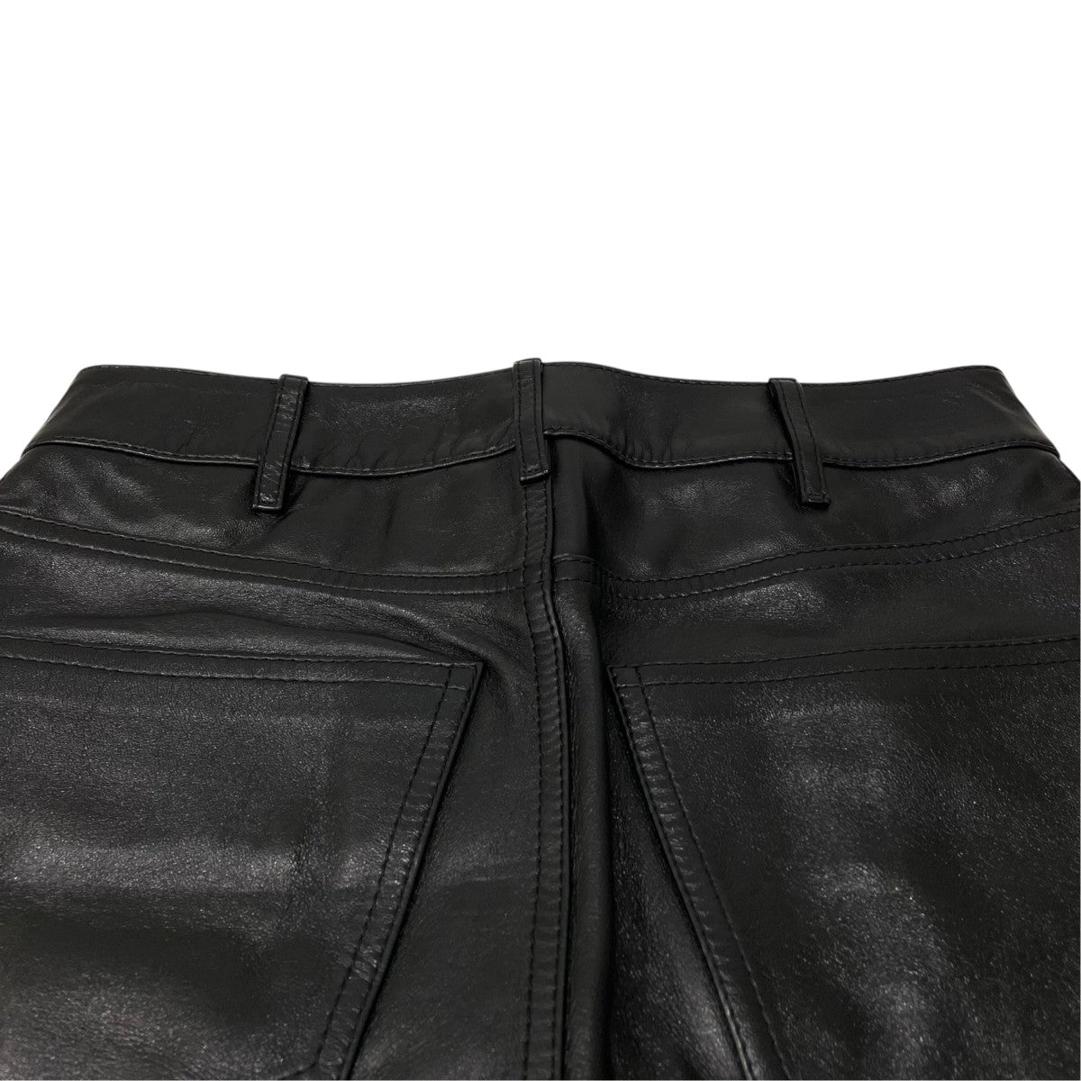 by Hedi Slimane ルージーンズレザーパンツ2G300280D