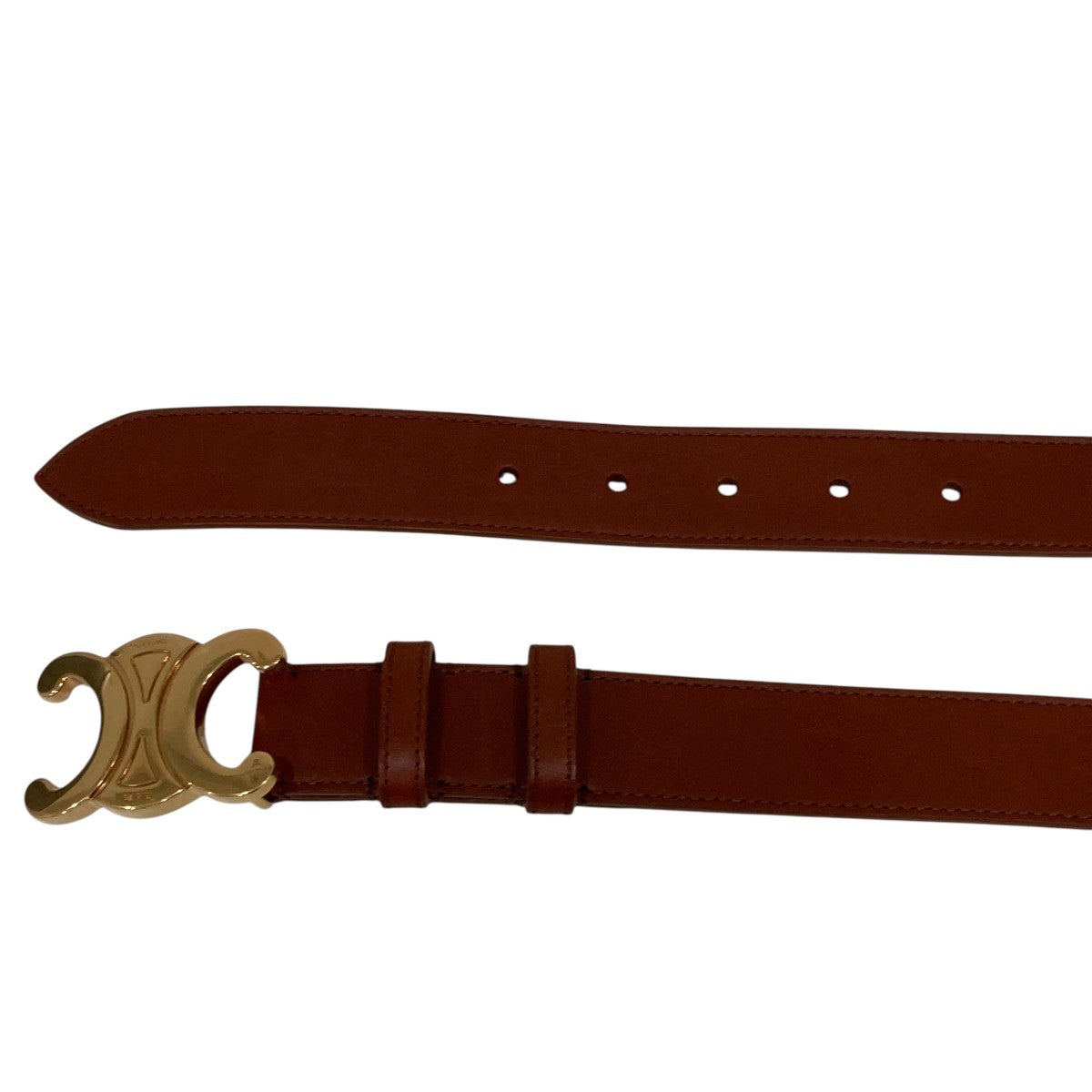 CELINE スモール 18MM トリオンフベルトSNE0224 古着・中古-2枚目のアイテム画像