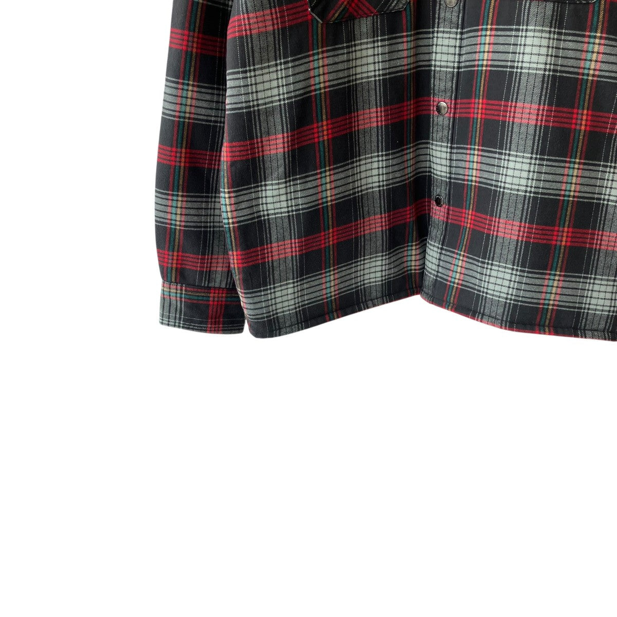 26SSQUILTED LINED FLANNEL SNAP SHIRTジャケット