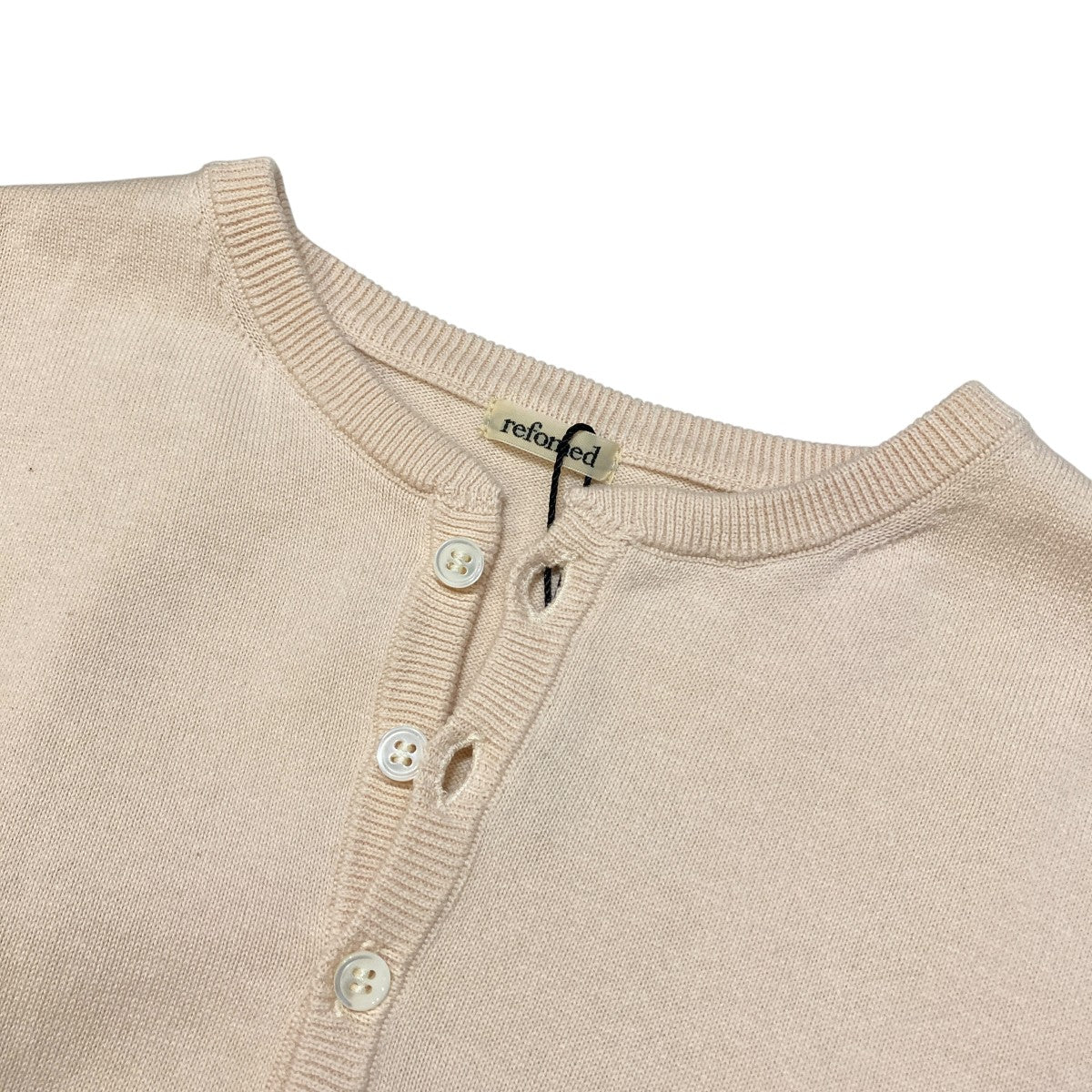 OLD MAN HENLEY NECK KNITヘンリーネックニットREKN-015