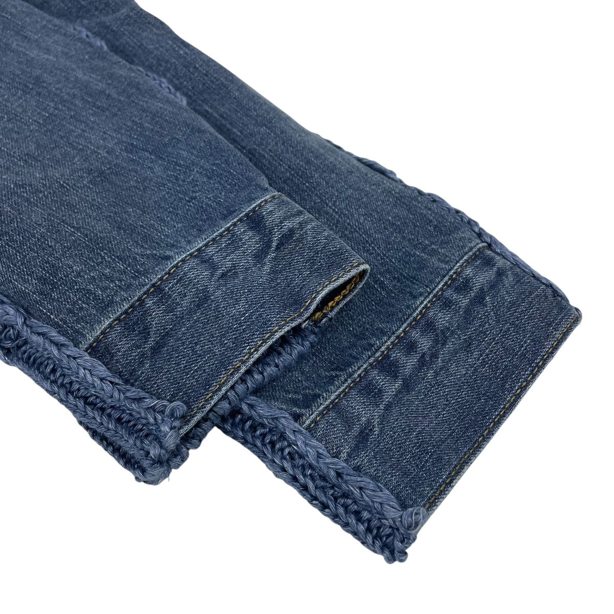 N°79 DOCKING DENIM SWEATER JACKETドッキングジャケット18EDJA