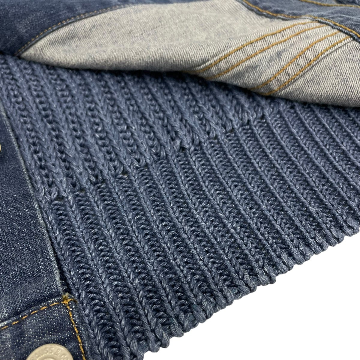 N°79 DOCKING DENIM SWEATER JACKETドッキングジャケット18EDJA